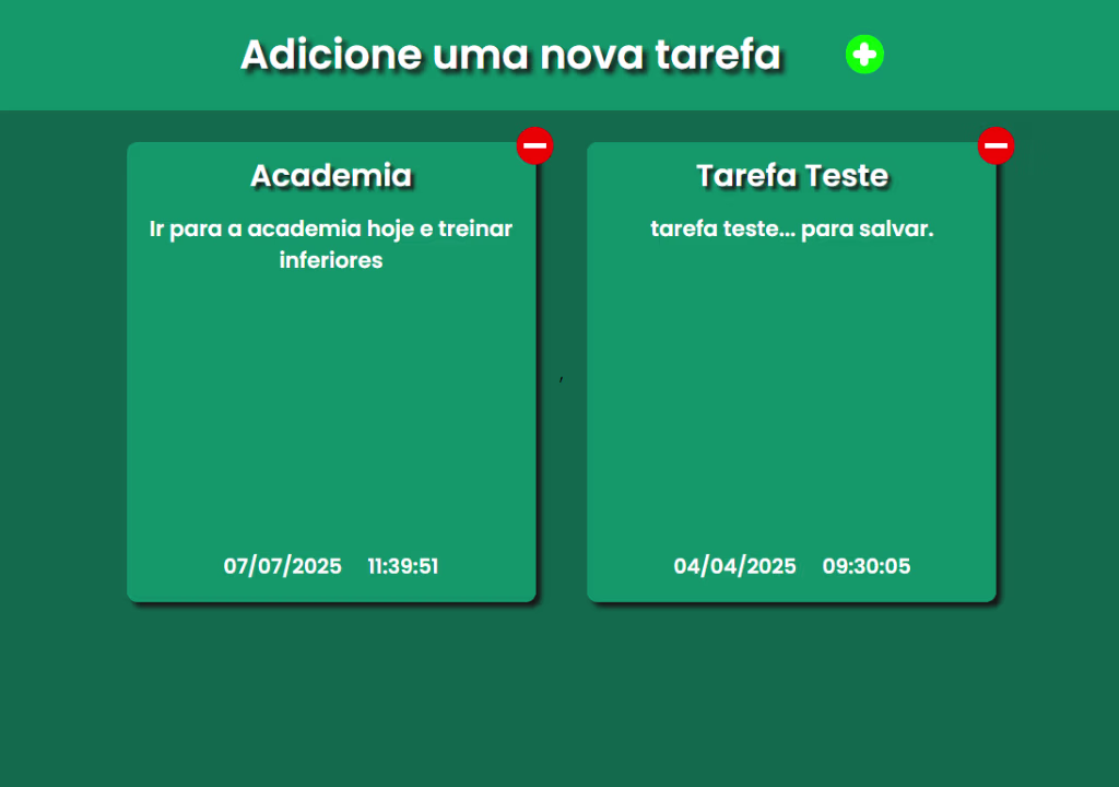 Lista de Tarefas